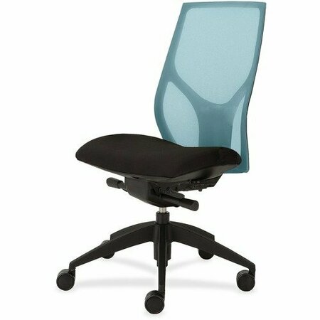 9TO5 SEATING Task Chair, Knee Tilt, Armless, 25inx26inx39-1/2in-46-1/2in, AA/Onyx NTF1460K200M801